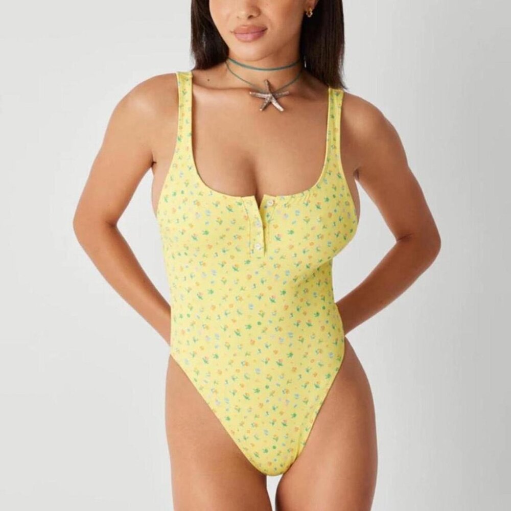 Frankies Bikinis x PAMELA ANDERSON Pacific Cheeky One Piece